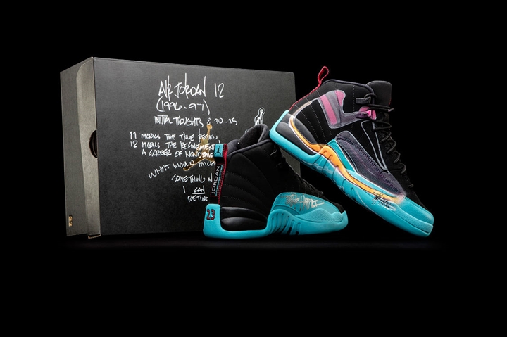 “DB Dozen” Nike Air Jordan XII Shoe Size 6Y – OHSU Doernbecher