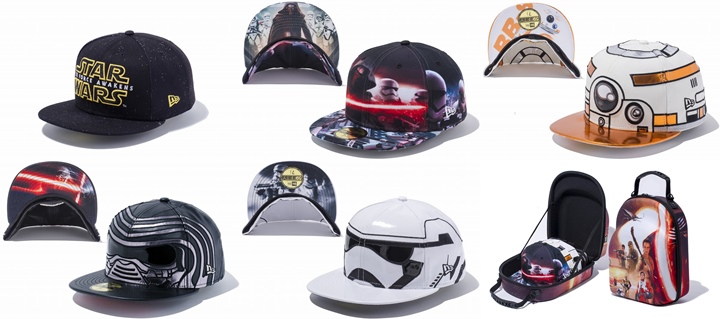 STAR WARS × NEW ERAコラボ！主要キャラクターがモデルの「59FIFTY」が11/4から発売！(スターウォーズ ニューエラ)