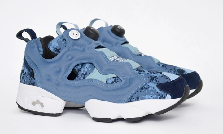 海外展開！ブルーデジカモのリーボック インスタ ポンプ フューリー (REEBOK INSTA PUMP FURY "BLUE DIGI CAMO”) [V69974]