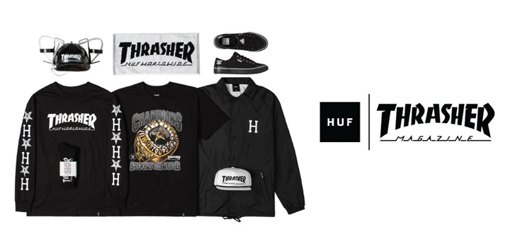 HUF × THRASHER STOOPS USA TOUR 2015がリリース！ (ハフ スラッシャー)