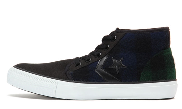 WOOLRICH社の素材を使用したX-large × CONVERSE 「XL CHEVRON STAR CK WOOLRICH MID」、その他にもウールリッチコラボが11月発売！ (エクストララージ コンバース シェブロン スター)