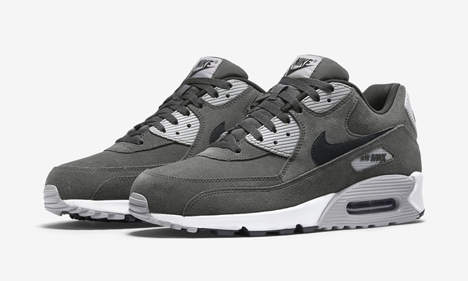 海外展開！ナイキ エアマックス 90 レザー "アントラシット" (NIKE AIR MAX 90 LEATHER "Anthracite