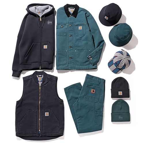 STUSSY x Carhartt WIPとのカプセルコレクションが登場！11/20から！ (ステューシー カーハート)