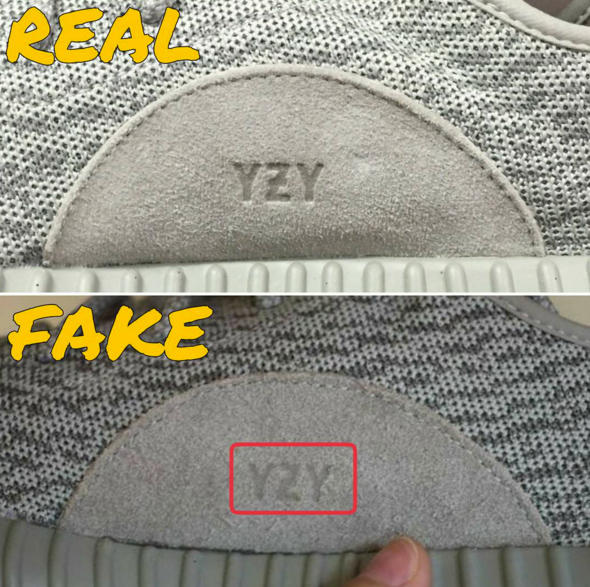 【やっぱりフェイクは出るよね】adidas Originals YEEZY 350 BOOST LOW “MOONROCK” FAKE (アディダス カニエ ウェスト イージー ブースト “ムーンロック” 偽物 Kanye West) [AQ2660]