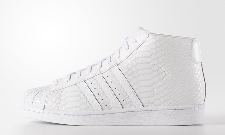 海外展開！オールホワイト スネークパターンのアディダス オリジナルス プロモデル (adidas Originals PRO MODEL White Snake Pattern) [D69287]