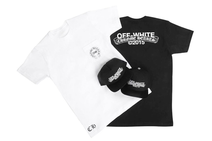 OFF-WHITE C/O VIRGIL ABLOH × CHROME HEARTS 2015 コレクションが 
