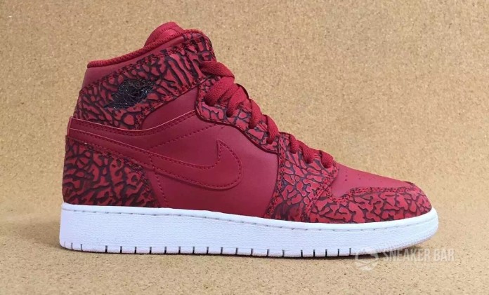 【リーク】ナイキ エア ジョーダン 1 レッド エレファント プリント (NIKE AIR JORDAN 1 Red Elephant Print)