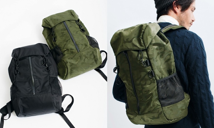 WEB限定！green label relaxingから人気のフラップバッグから新シリーズ「BC FLAPTOP D/PACK CA フラップバック」 (グリーンレーベルリラクシング)