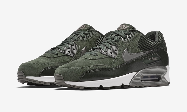 海外展開！ナイキ エア マックス 90 レザー カーボングリーン (NIKE AIR MAX 90 LEATHER Carbon Green) [768887-301]