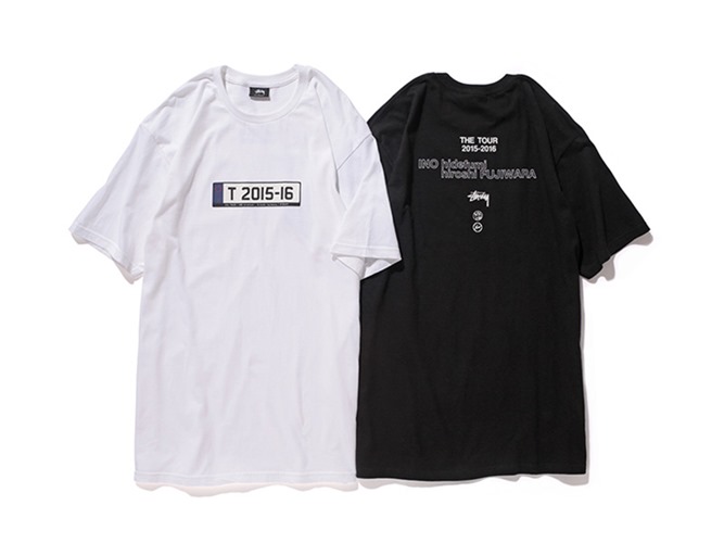 STUSSY × FRAGMENTのコラボ！アコースティック・ライブツアー「STÜSSY PRESENTS INO hidefumi × hiroshi FUJIWARA THE TOUR 2015-2016」の開催記念アイテム！