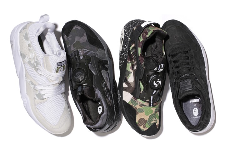 12/12発売！A BATHING APE × PUMA、コラボスニーカーをピックアップ！(エイプ プーマ)