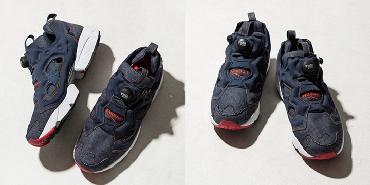 【12/11～予約】デニムを使用したZOZO × REEBOK INSTA PUMP FURY (ゾゾタウン リーボック インスタ ポンプ フューリー) [AQ9345]