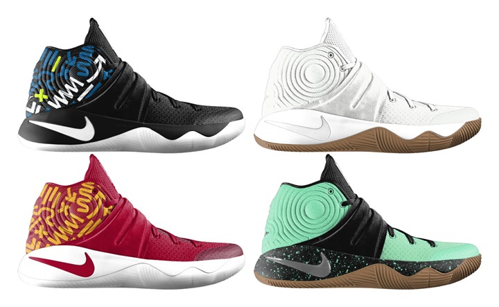 特徴的なグラフィックとグローがが選択可能！NIKE iD KYRIE 2がカスタマイズ開始！(ナイキ カイリー 2)