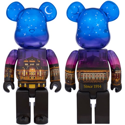 ライトアップされた東京駅丸の内駅舎を色鮮やかに表現したBE@RBRICK 400%が12/18から発売！ (ベアブリック)