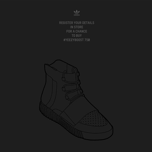 【公式アナウンス】adidas Originals YEEZY 750 “Black Out” (アディダス カニエ ウェスト イージー ブースト “ブラックアウト” Kanye West) [BB1839]