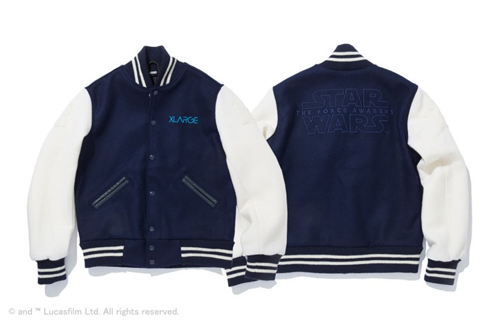 X-large 「STAR WARS "Episode VII The Force Awakens" VARSITY JACKET」が予約受付開始！(エクストララージ スターウォーズ)