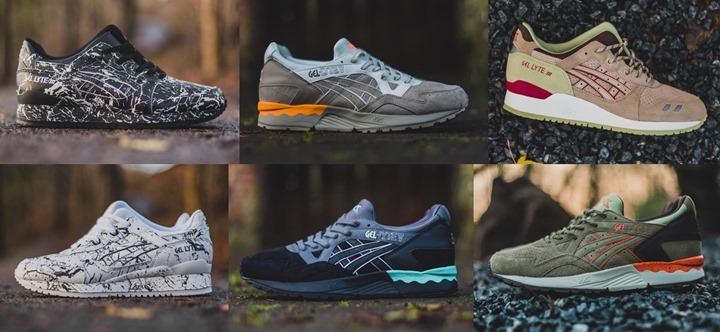 1/1発売！アシックス タイガー ゲルライトから”Scorpion Pack” “Marble Pack” “Lux Pack”が発売！ (ASICS Tiger GEL-LYTE)