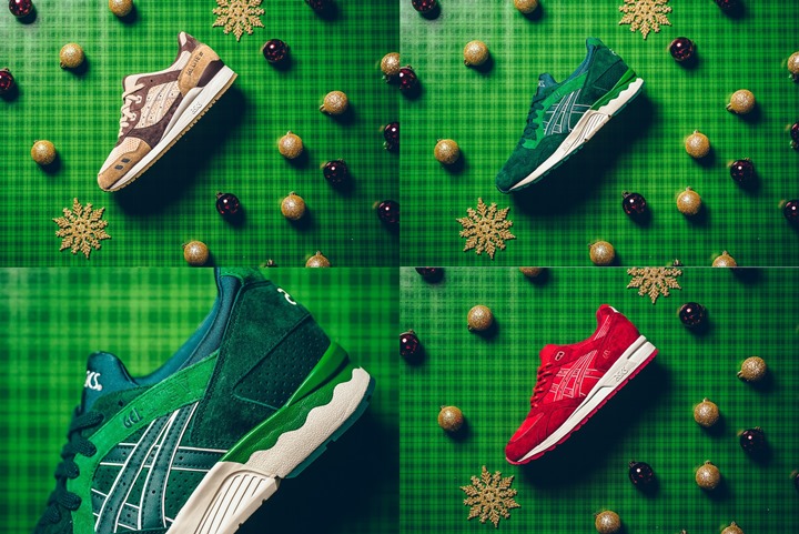 海外展開！アシックス ゲルライト 3&5/ゲルライト スピード "ホリデーパック" (ASICS GEL-LYTE III&V/GEL-LYTE SPEED "HOLIDAY PACK")