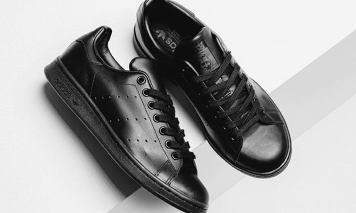 オールブラックのアディダス オリジナルス スタンスミスが海外展開！ (adidas Originals STAN SMITH Black