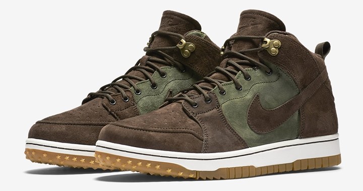 2016年発売！ナイキ ダンク コンフォート スニーカー ブーツ “ブラウン スエード” (NIKE DUNK CMFT SNEAKERBOOT “Brown Suede”) [805995-300]