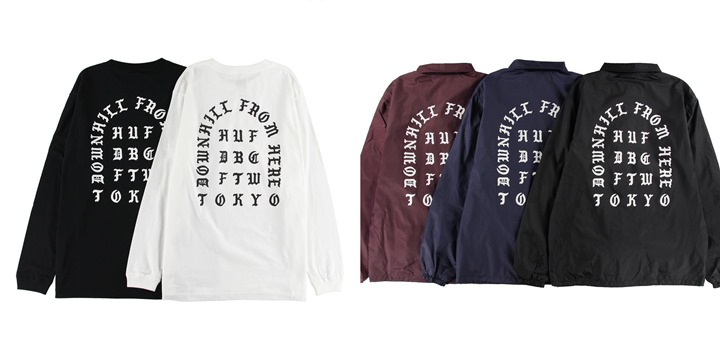 HUF × Cali Thornhill DeWittのコラボアイテムが1/2から初売り！ (ハフ カリ・ソーンヒル・デウィット)