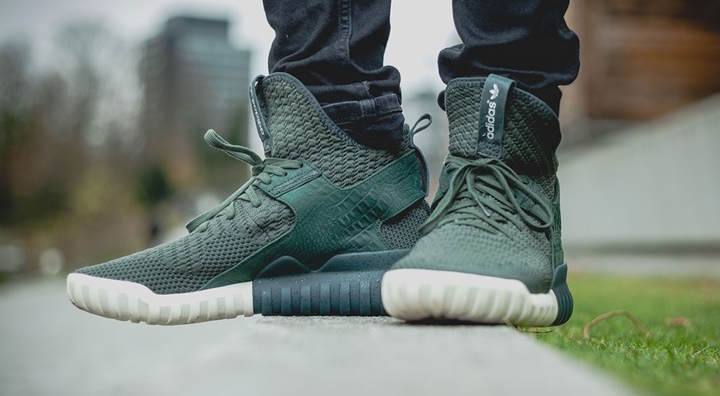 海外展開！アディダス オリジナルス チュブラー X プライムニット “シャドウ グリーン” (adidas Originals TUBULAR X PRIMEKNIT “SHADOW GREEN”) [S74932]