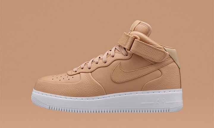 air force 1 mid beige