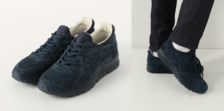 UNITED ARROWS別注！オールスエードのアシックス ゲルライト 5 ネイビーが2月下旬発売！ (ASICS GEL-LYTE V NAVY ユナイテッド アローズ)