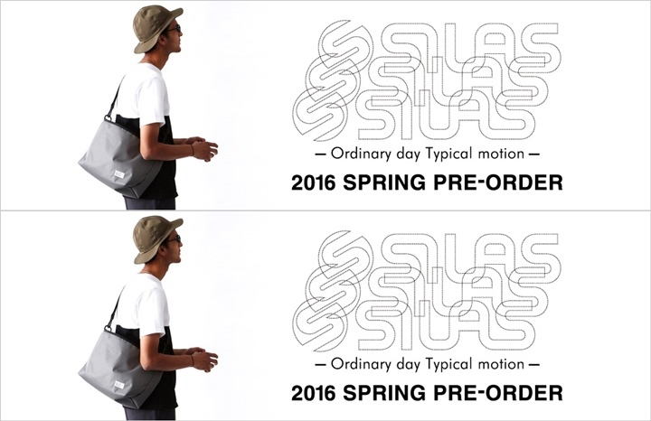 SILAS 2016 SPRING COLLECTIONの先駆け予約受付を開始！ (サイラス 2016年 春モデル)