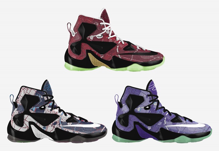 新グラフィック「Summit County Graphic」が選択可能！NIKE iD レブロン 13 (NIKE LEBRON 13)がカスタマイズ開始！(ナイキ)