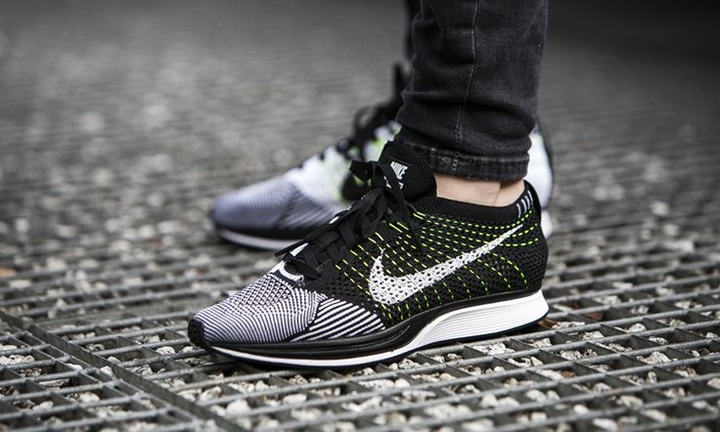 Nike flyknit racer 28.5cm 白