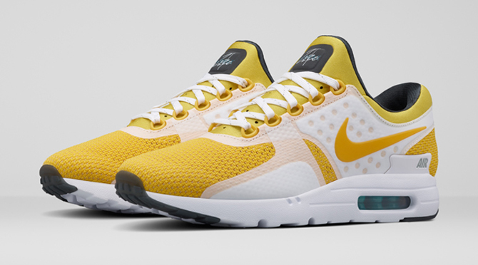 1/21発売予定！原点のZEROモデル！ナイキ エア マックス ゼロ ホワイト/イエロー (NIKE AIR MAX ZERO SNKRS Exclusive) [789695-100]