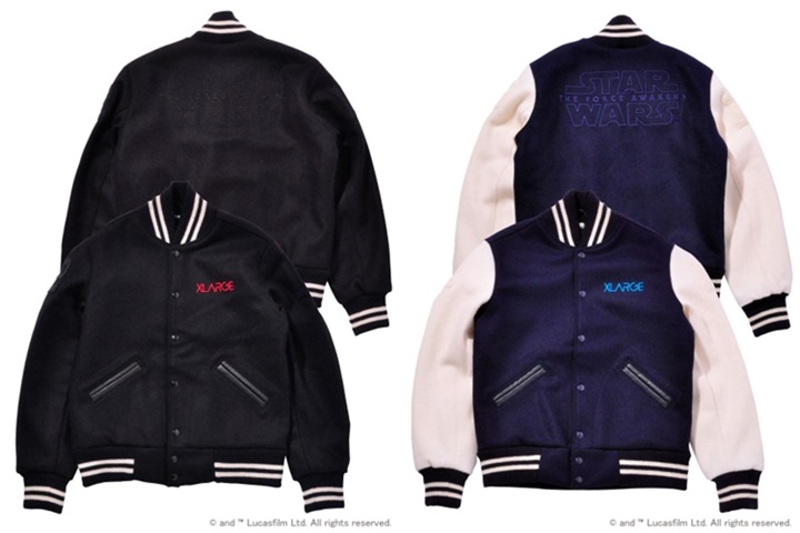 1/30発売！X-large 「STAR WARS “Episode VII The Force Awakens” VARSITY JACKET」 (エクストララージ スターウォーズ)