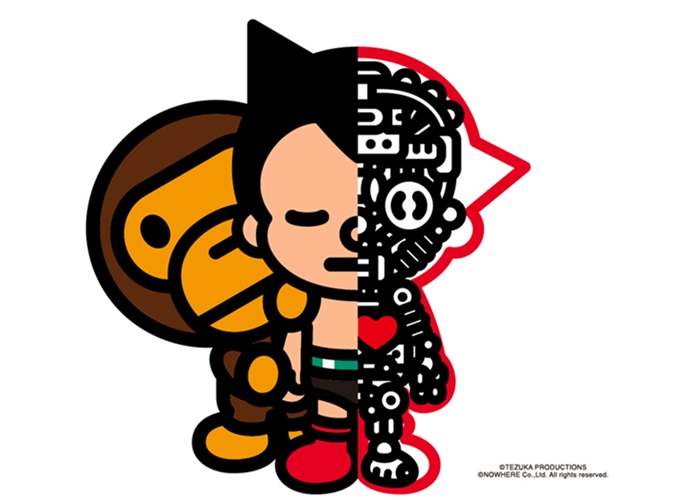 A BATHING APE × ASTRO BOYのコラボレーション アイテムが1/23から発売！(エイプ 鉄腕アトム)