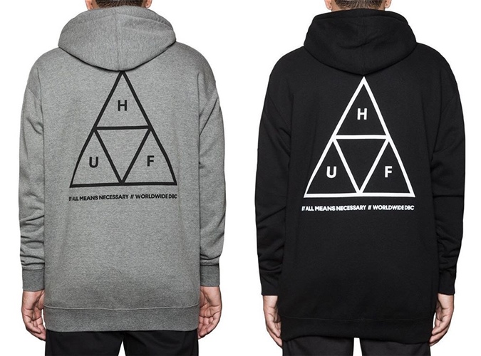 HUF TRIPLE TRIANGLE PULLOVER FLEECEが発売開始！ (ハフ)