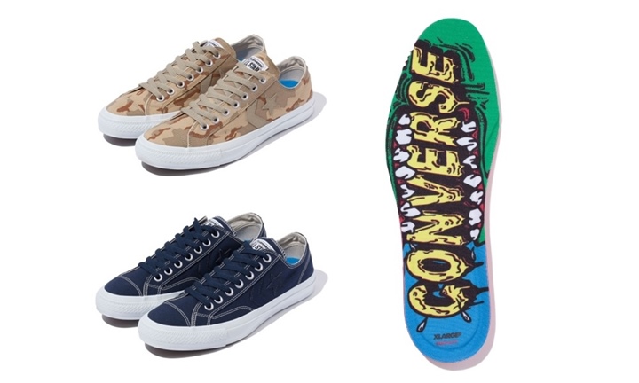 X-large × CONVERSE CHEVRONSTAR SK REACT CANVAS OXが発売中！ (エクストララージ コンバース)