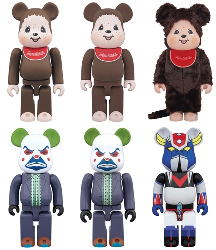 モンチッチ、バットマンのジョーカー等、受注生産限定ベアブリック2016年1月度！ (BE@RBRICK)