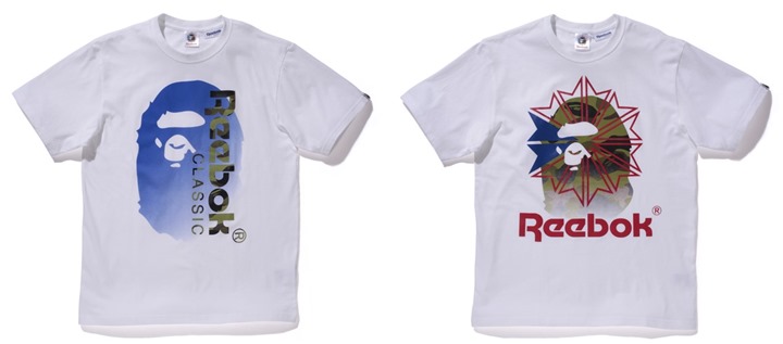 A BATHING APE × REEBOK VENTILATOR AFFILIATESとのコラボTEEが1/30から発売！ (エイプ リーボック ベンチレーター アフィリエイト)