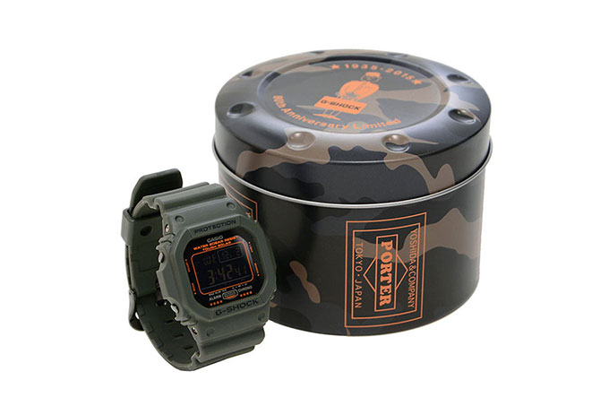 2/6先行発売！G-SHOCK 5600 × PORTER YOSHIDA 80th ANNIVERSARY SPECIAL EDITION (ジーショック ポーター 吉田カバン 80周年記念)