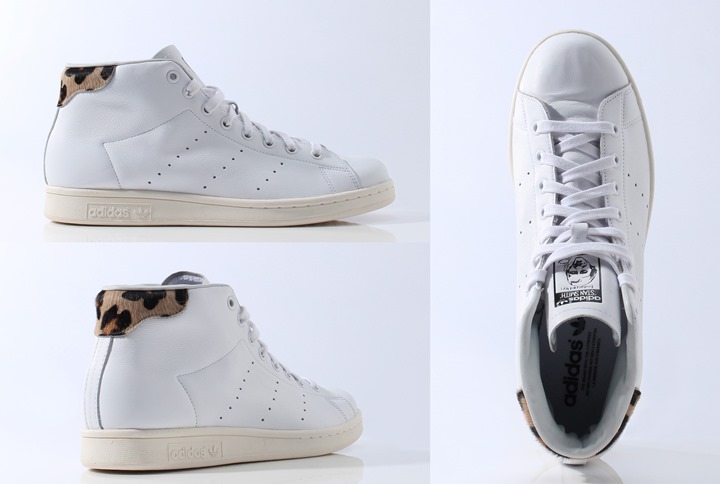 1/28発売！ヒールにポニーヘアのアニマルプリントを使用したadidas Originals STAN SMITH MID (アディダス オリジナルス スタンスミス ミッド) [S75151]