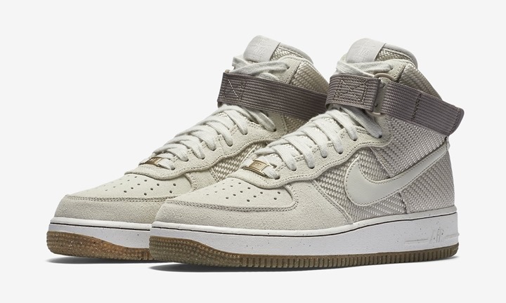 エンボス加工スネークスキンのナイキ ウィメンズ エア フォース 1 ハイ プレミアム ライトボーン (NIKE WMNS AIR FORCE 1 HIGH PREMIUM Light Born) [654440-004]