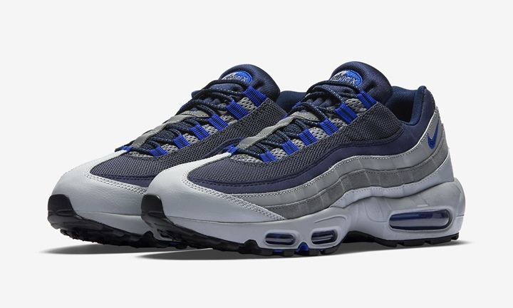 ナイキ エア マックス 95 エッセンシャル ウルフグレー/ミッドナイトネイビー (NIKE AIR MAX 95 ESSENTIAL Wolf Grey/Midnight Navy) [749766-004]