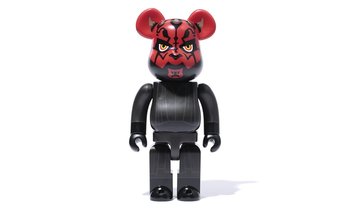 1/30発売！STUSSY × BE@RBRICK 400% STAR WARS DARTH MAUL (ステューシー ベアブリック スターウォーズ ダースモール)