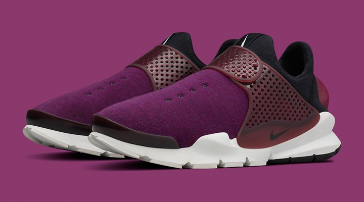 フリース素材のナイキ ソックダート パープルが近日発売予定！ (NIKE SOCK DART FLEECE Purple)