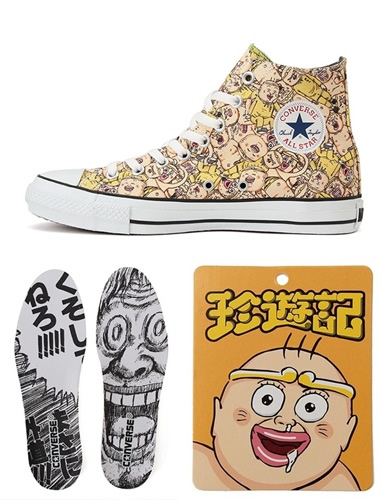 珍遊記 × CONVERSE ALL STAR 「COMICNIPPON MG HI」が2月発売！ (コンバース オールスター)