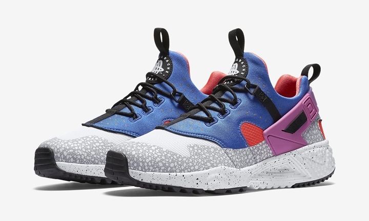 メッシュアッパー & カラフルな配色のナイキ エア ハラチ ユーティリティー (NIKE AIR HUARACHE UTILITY) [806979-104]