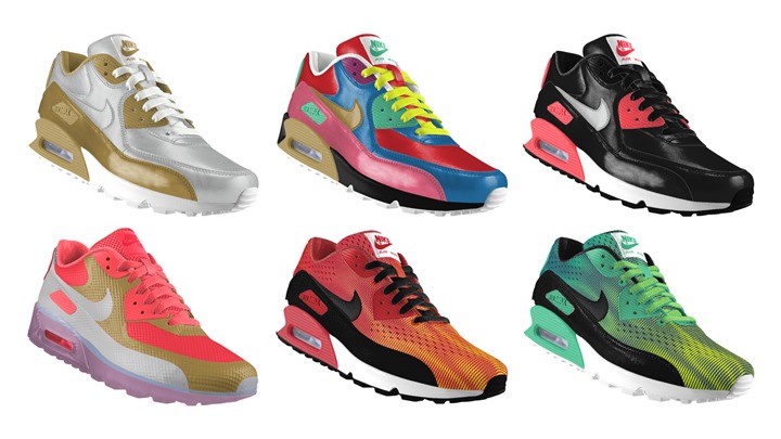 メタリックレザー、ニューグラフィック等が選択可能になったNIKE iD AIR MAX 90/EM/ハイプがカスタマイズ開始！(ナイキ エア マックス 90)