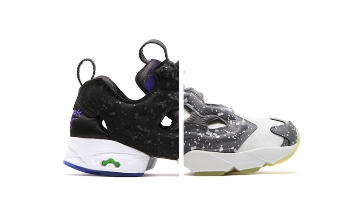 【2/3先行予約】タイガーカモ & GLOW IN THE DARK仕様のアトモス × リーボック インスタ ポンプ フューリー (atmos REEBOK INSTA PUMP FURY CLSH “Black Tiger Camo”)