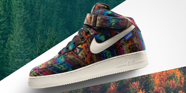 【まもなく取扱終了】ウール/レザー/デニム/キャンバスが選択可能なNIKE iD AIR FORCE 1 “PENDLETON Warm and Dry COLLECTION”！(ナイキ フォース 1 ウォーム & ドライ コレクション)