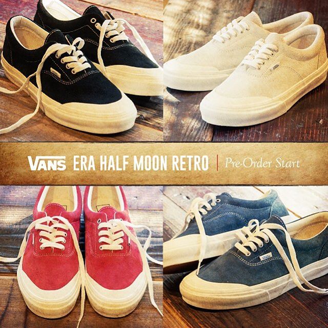 2/11発売！VANS ERA "HALFMOON RETRO" (バンズ エラ "ハーフムーン レトロ")